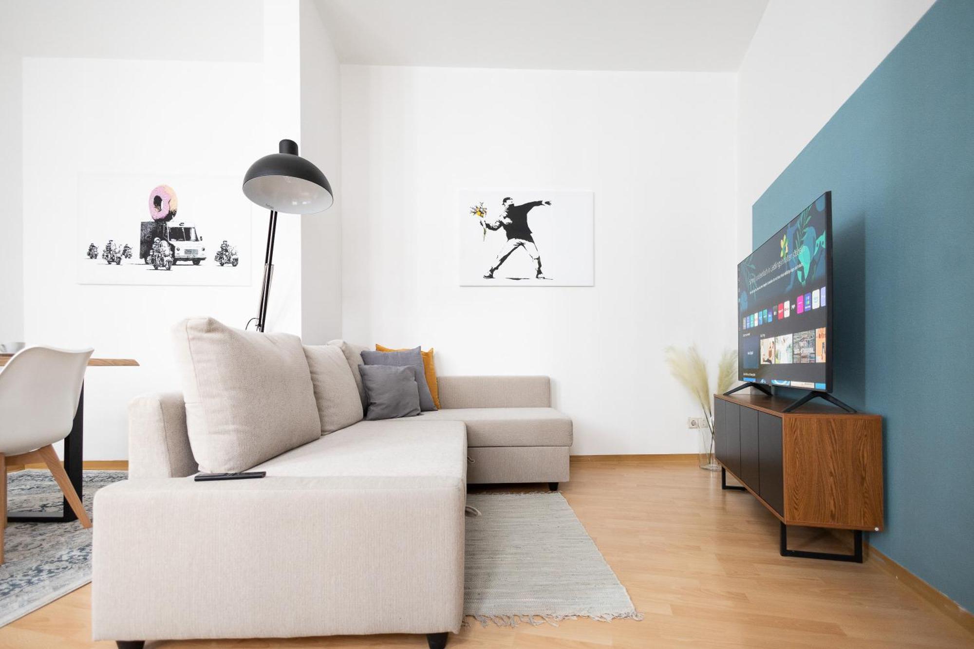 Ko-Living Space An Der Oper - Street Art Design Apartments Halle  ภายนอก รูปภาพ