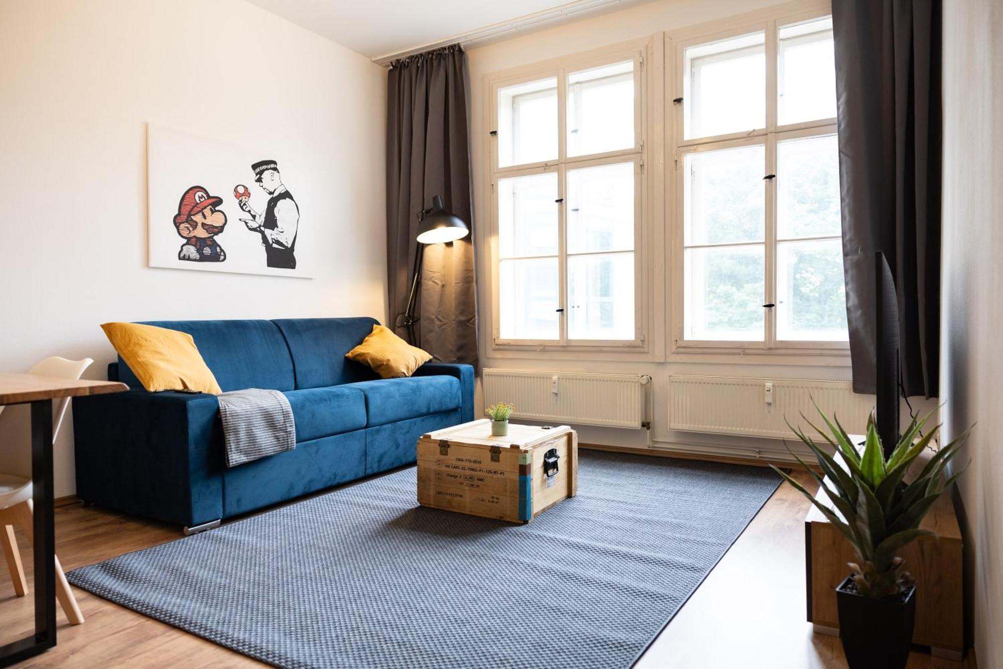 Ko-Living Space An Der Oper - Street Art Design Apartments Halle  ภายนอก รูปภาพ