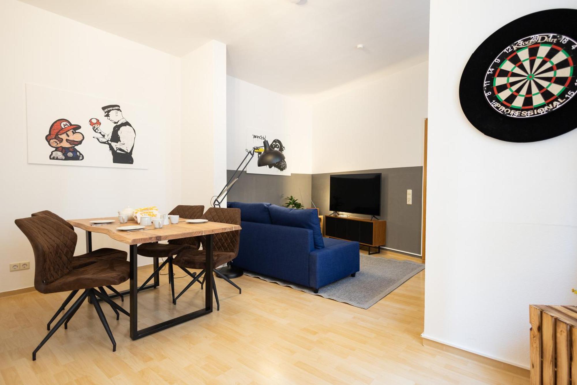 Ko-Living Space An Der Oper - Street Art Design Apartments Halle  ภายนอก รูปภาพ