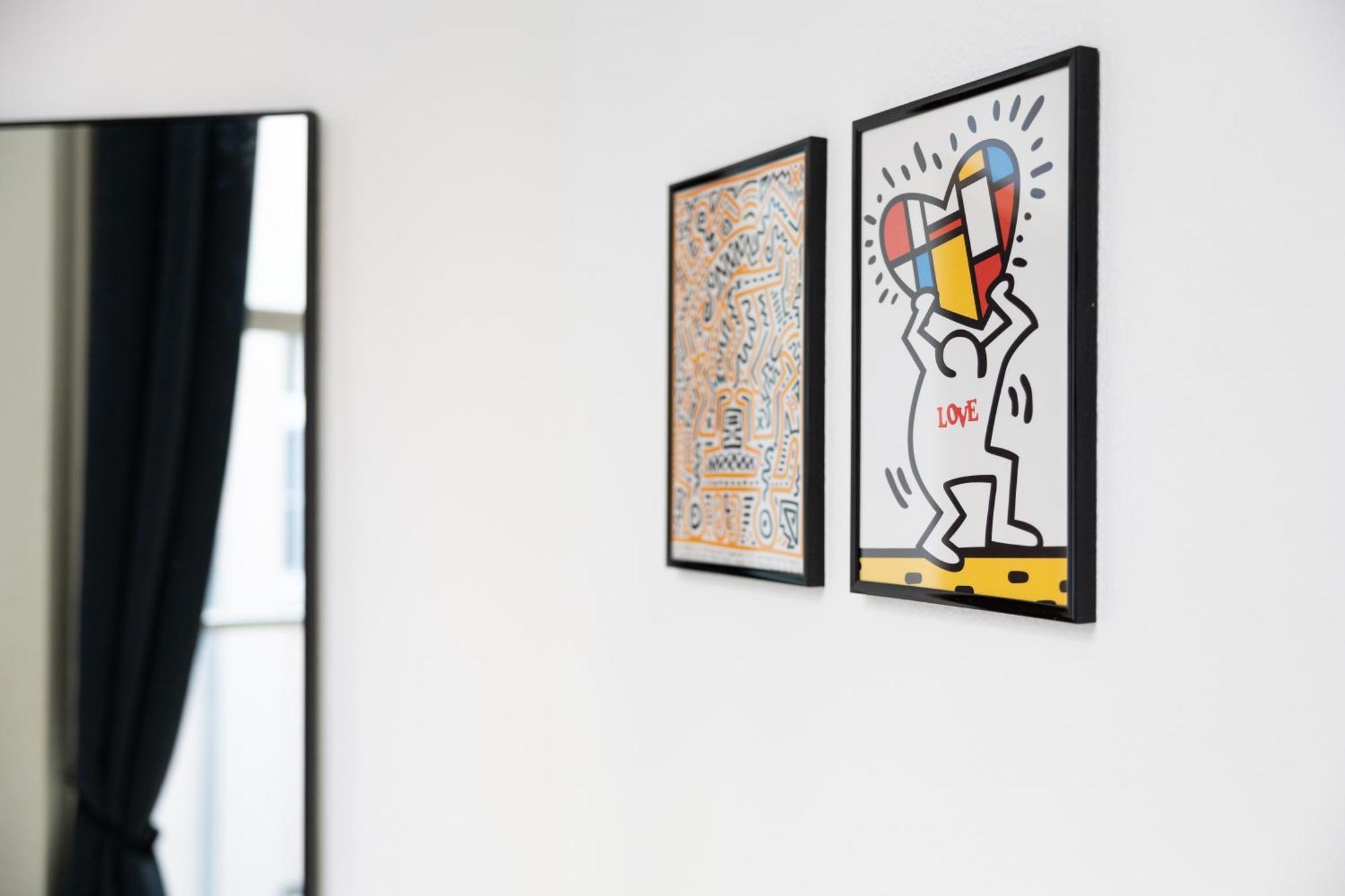 Ko-Living Space An Der Oper - Street Art Design Apartments Halle  ภายนอก รูปภาพ