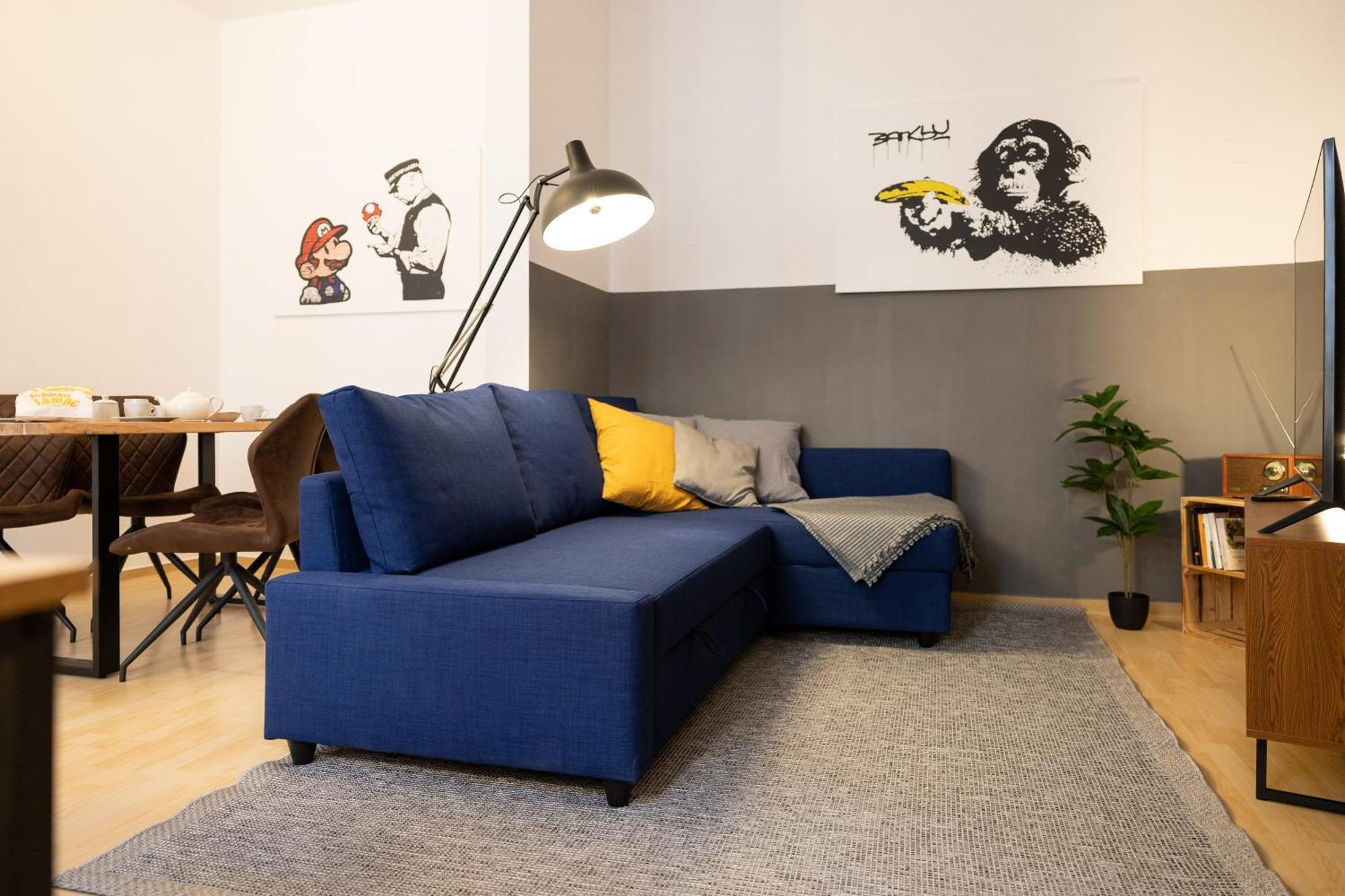 Ko-Living Space An Der Oper - Street Art Design Apartments Halle  ภายนอก รูปภาพ
